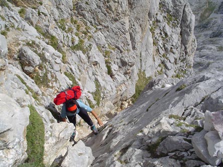 Foto: Corona del Raso, aproximación a Torre Cerredo, Parque Nacional de Picos de Europa