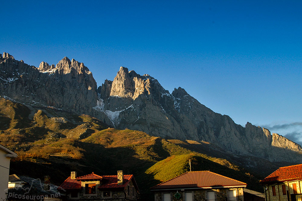 Posada de Valdeón, Picos de Europa, León, España