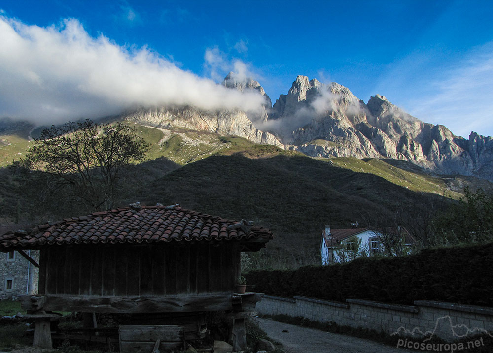 Posada de Valdeón, Picos de Europa, León, España